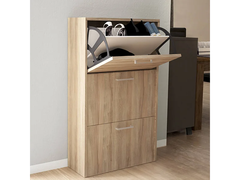 SCARPIERA MOLLY 3 ANTE A RIBALTA OLMO CHIARO