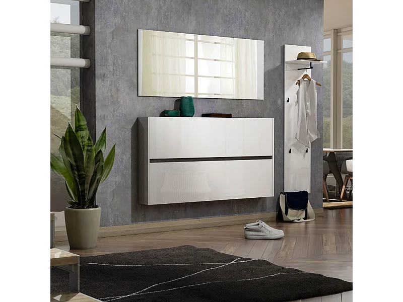 Scarpiera Appesa 2 ribalte EASY made in Italy