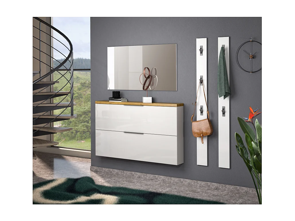 Scarpiera con 2 ribalte IDEA 24 made in Italy