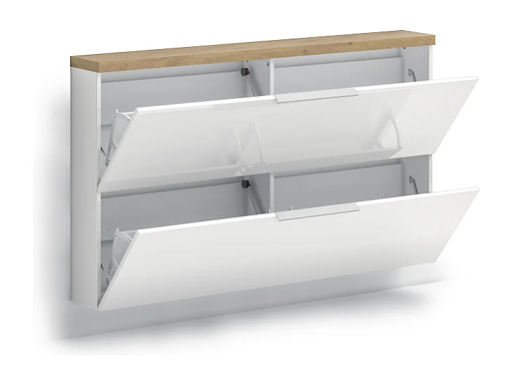 Scarpiera con 2 ribalte IDEA 24 made in Italy