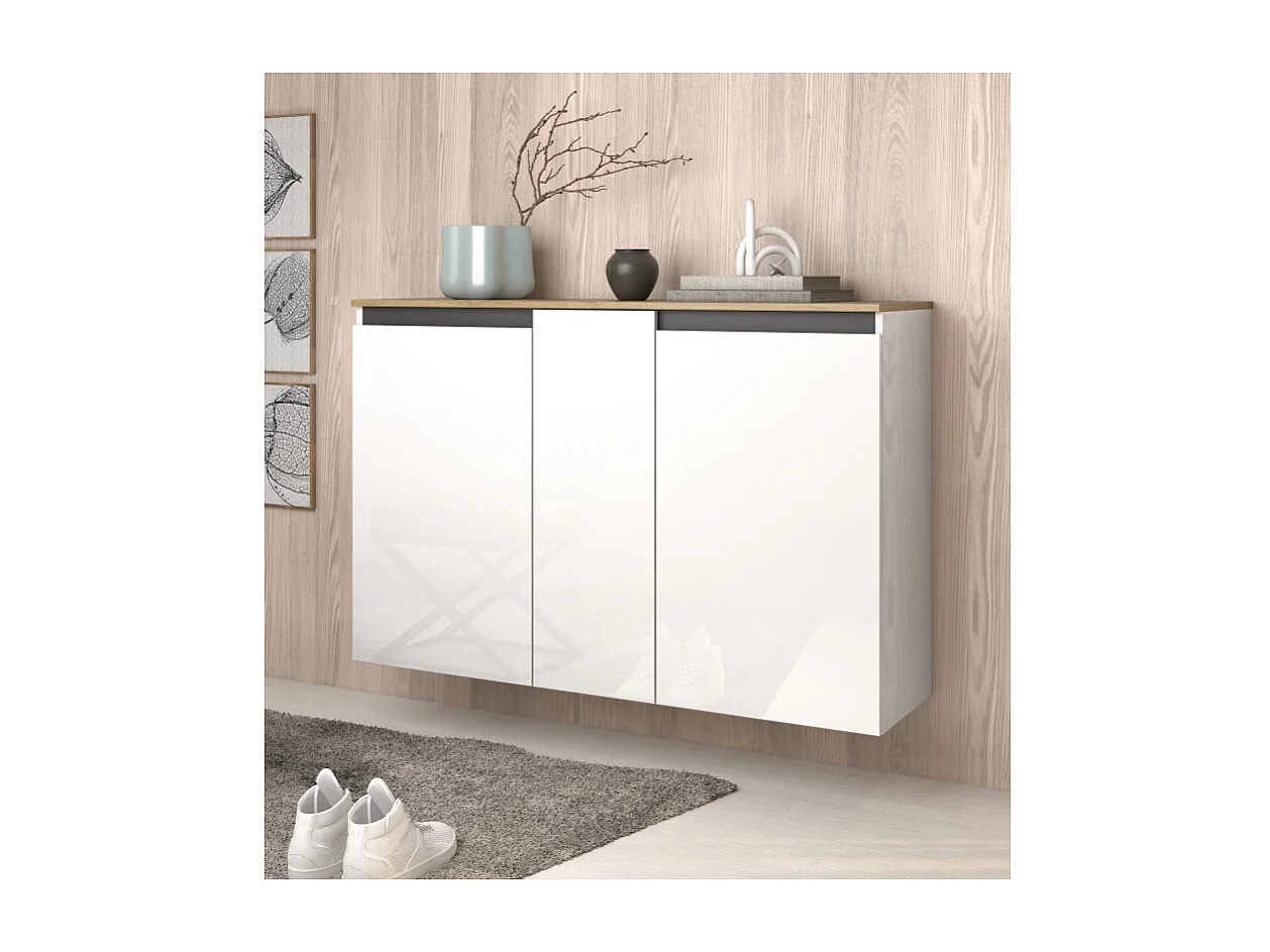 Scarpiera sospesa a 3 Ante ZIPPO made in Italy