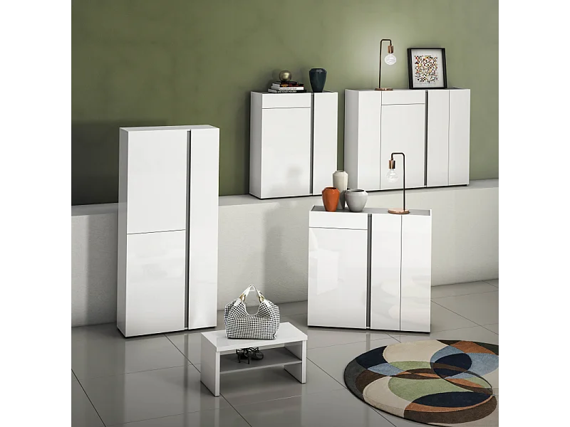 Scarpiera bassa a 4 Ante ATRIUM made in Italy