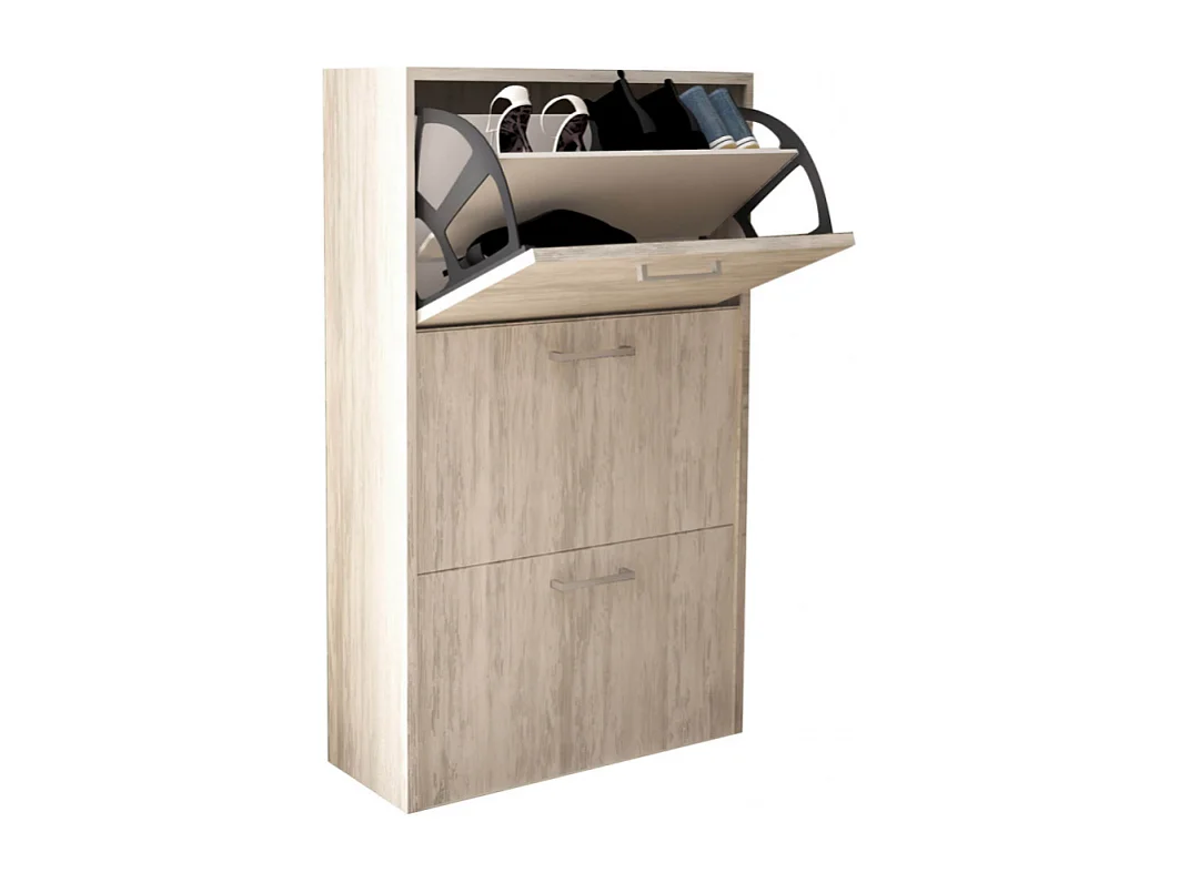 SCARPIERA MOLLY 3 ANTE A RIBALTA PINO CHIARO