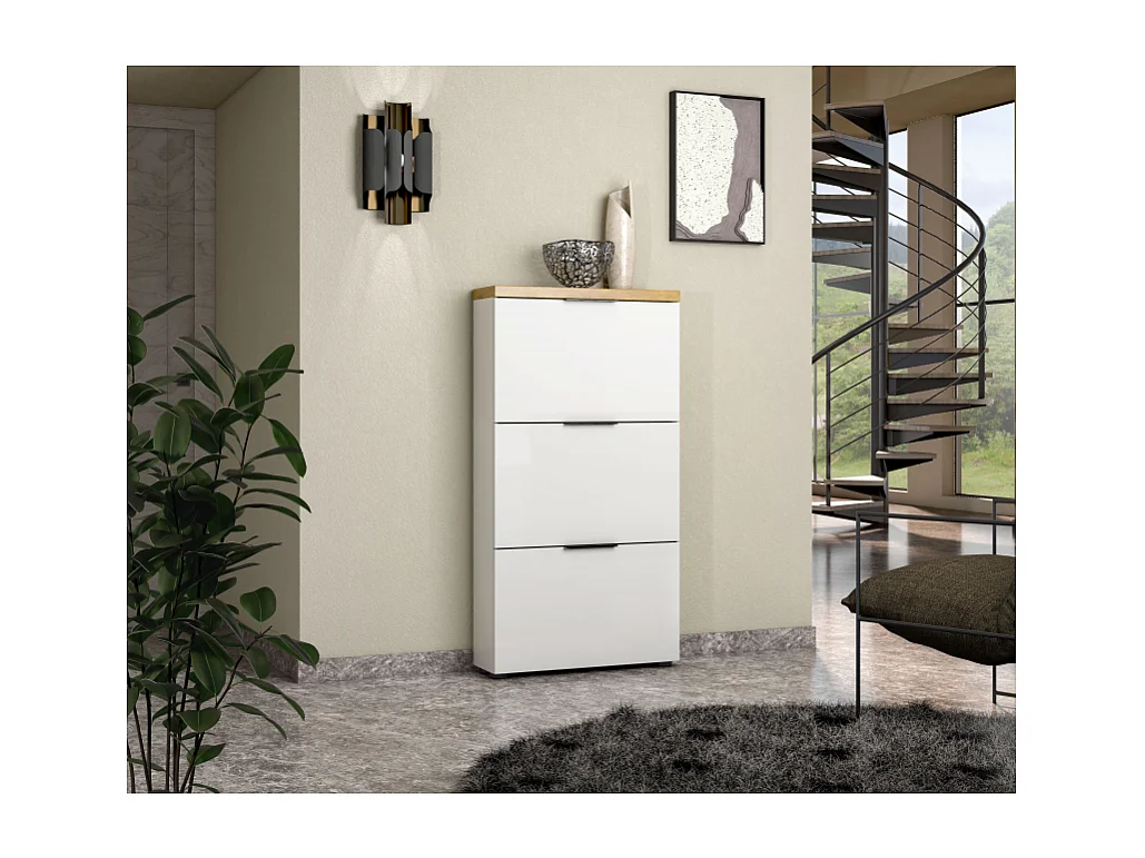 Scarpiera con 3 ribalte IDEA 24 made in Italy