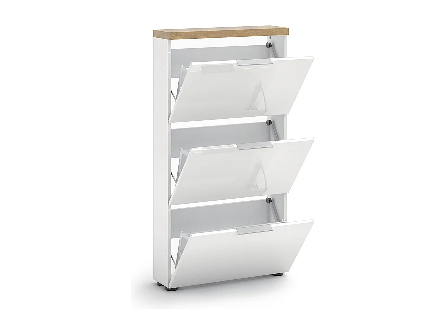 Scarpiera con 3 ribalte IDEA 24 made in Italy