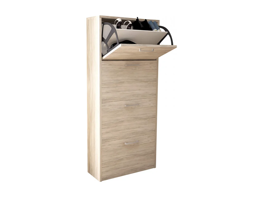 SCARPIERA MOLLY 4 ANTE A RIBALTA PINO CHIARO