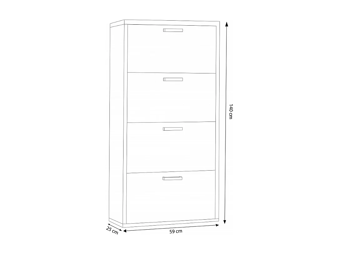 SCARPIERA MOLLY 4 ANTE A RIBALTA PINO CHIARO