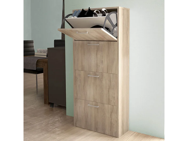 SCARPIERA MOLLY 4 ANTE A RIBALTA OLMO CHIARO