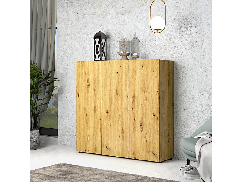 Scarpiera bassa a 3 Ante Mister Artisan made in Italy