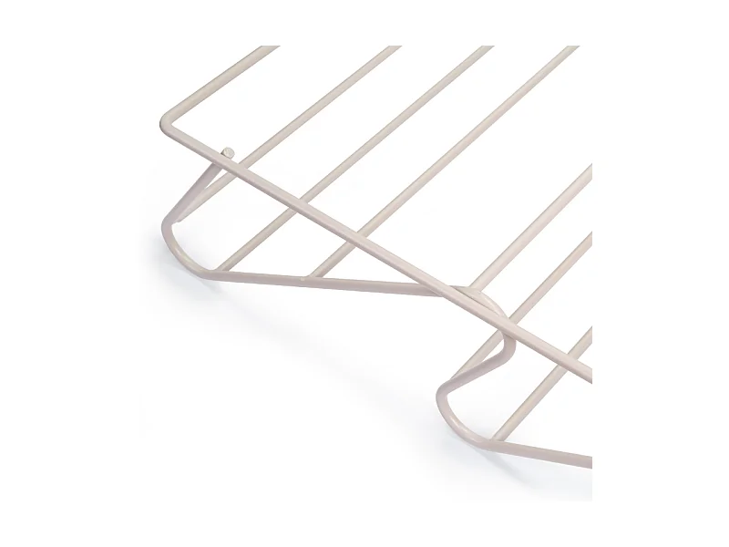 Kit cassetto portascarpe e telaio con guide a chiusura morbida per armadio, regolabile, modulo 600mm, Grigio pietra