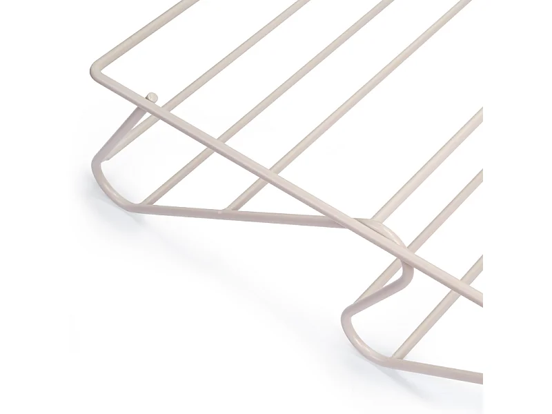 Kit cassetto portascarpe e telaio con guide a chiusura morbida per armadio, regolabile, modulo 600mm, Grigio pietra