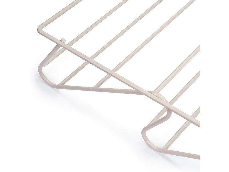 Kit cassetto portascarpe e telaio con guide a chiusura morbida per armadio, regolabile, modulo 600mm, Grigio pietra