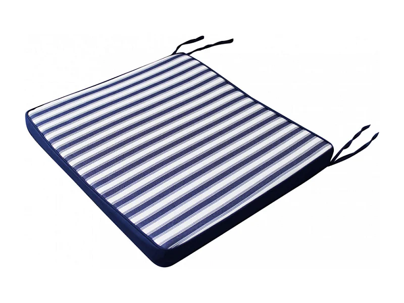 CUSCINO REAL SEDUTA LARGE RIGA BLU