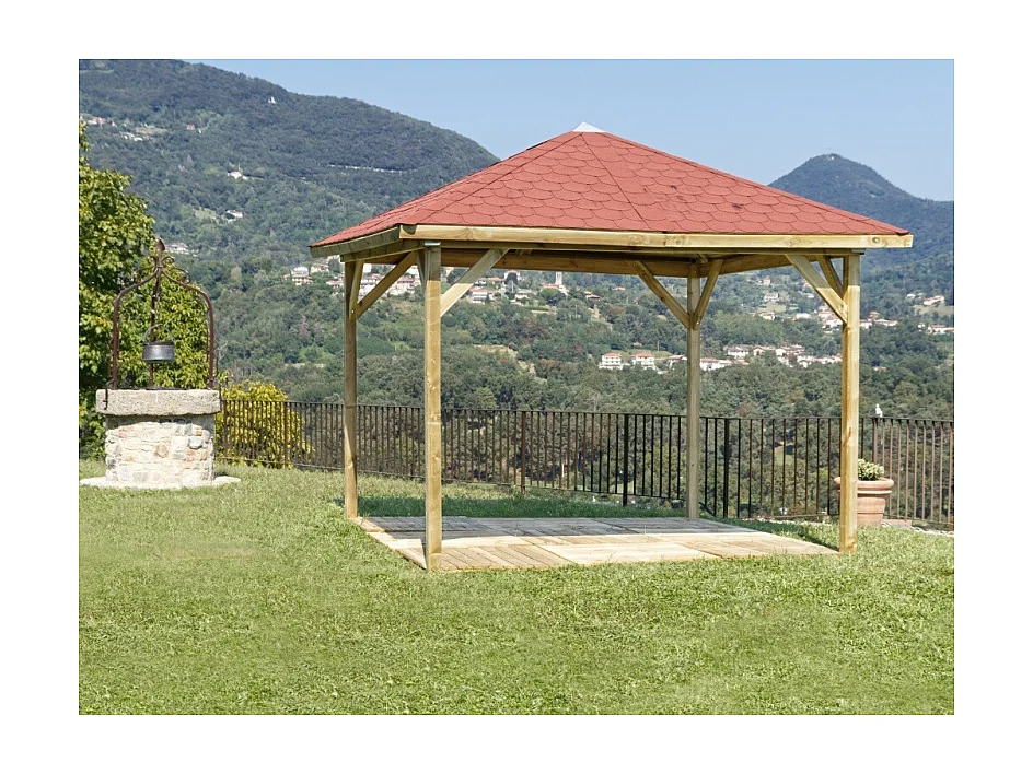 Gazebo Etna 315X315 Losa