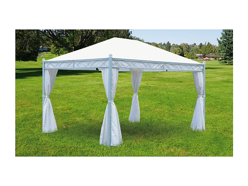 GAZEBO 350x350 MIAMI TELO BIANCO