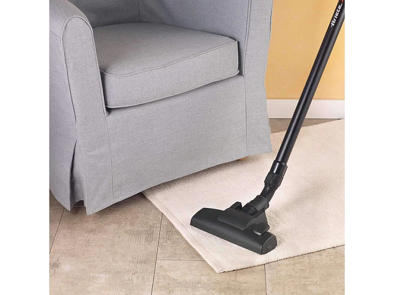 Ariete Handy Force Rbt Sans sac Noir, Rouge