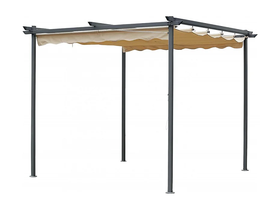 GAZEBO HOBART 3X3M BEIGE CASA COLLECTION