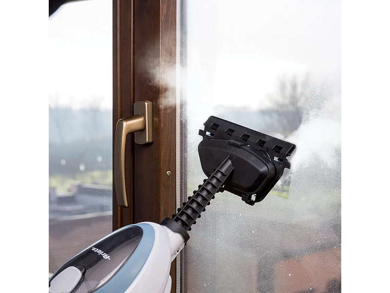 Scopa lavapavimenti a vapore - Uccide 99,9% di germi e batteri - Kit accessori - 1500W