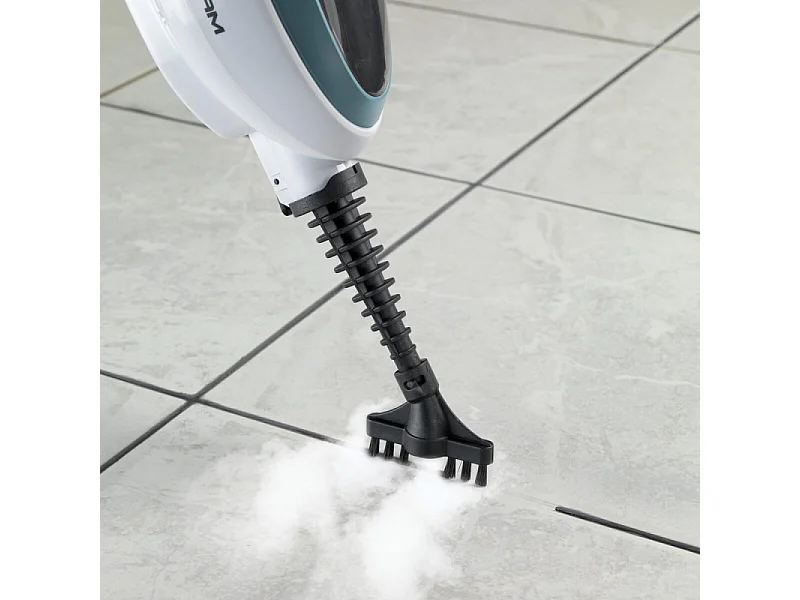 Scopa lavapavimenti a vapore - Uccide 99,9% di germi e batteri - Kit accessori - 1500W