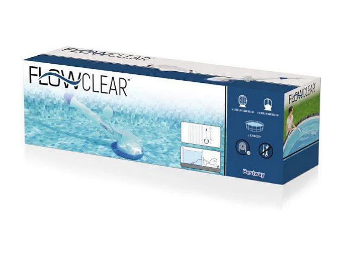 BESTWAY Pulitore aspiratore per fondo per piscina Flowclear AquaSweeper 58628