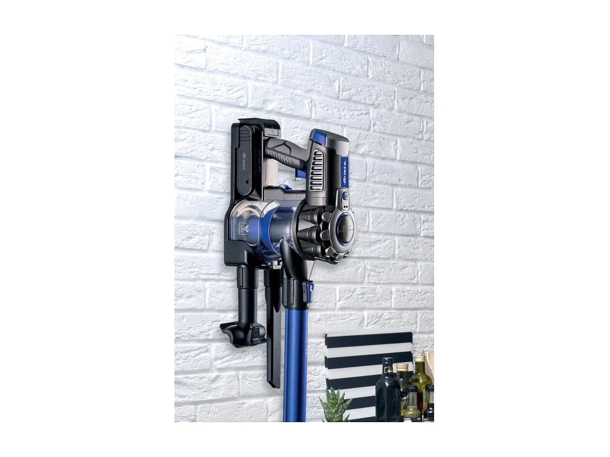 Scopa Elettrica Senza Fili - 3 Livelli di Filtrazione - Batteria Li-Ion 2200 mAh - Blu