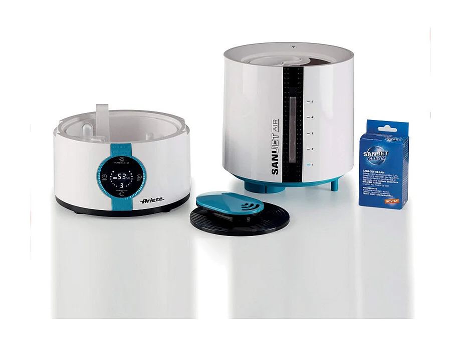 Ariete 00B2836P0AR0 équipement de nettoyage ultrasonique 30 W Blanc