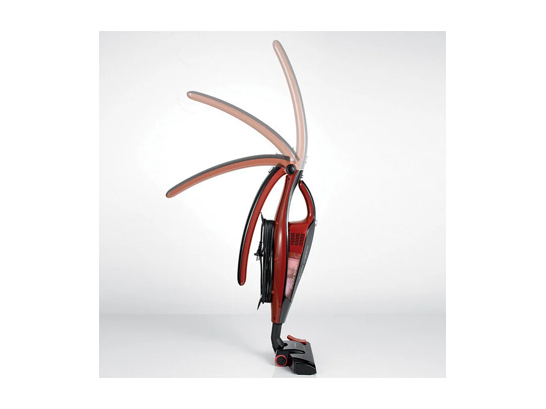 Scopa elettrica 2 in 1 Aspirapolvere e aspirabriciole, 0,8L - tecnologia ciclonica senza sacco, filtro HEPA - Con filo