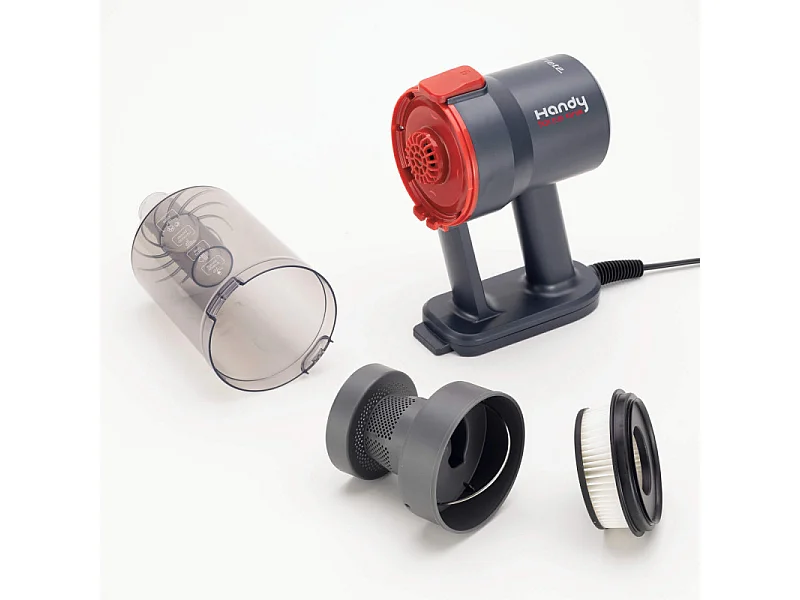 Ariete 2708/00 Balai électrique Secteur Sec HEPA Sans sac 0,6 L 600 W Noir