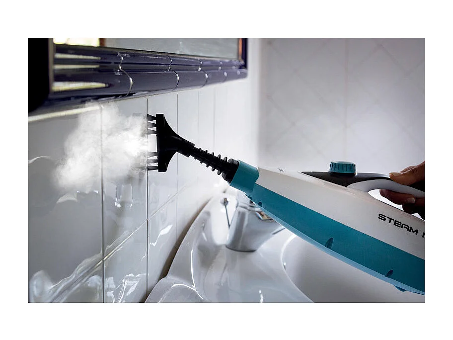 Ariete 4175 Nettoyeur vapeur balai 0,35 L 1500 W Bleu, Blanc