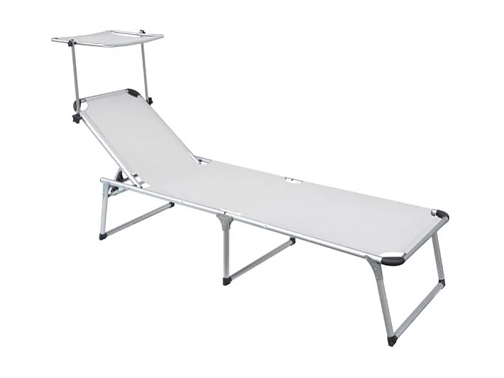 Set Di 2 Brandine C/Tettuccio Alta Alu E Text Avorio Moia