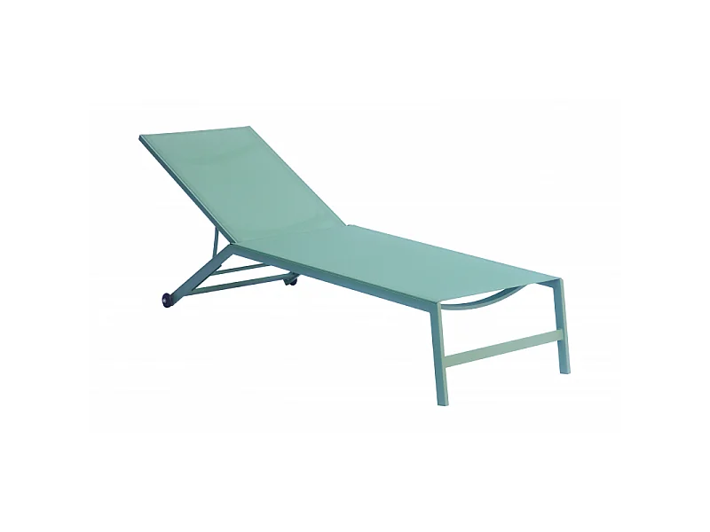 Lettino Con Ruote Verde Moia