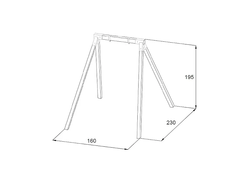 Gioco Altalena Singola Losa