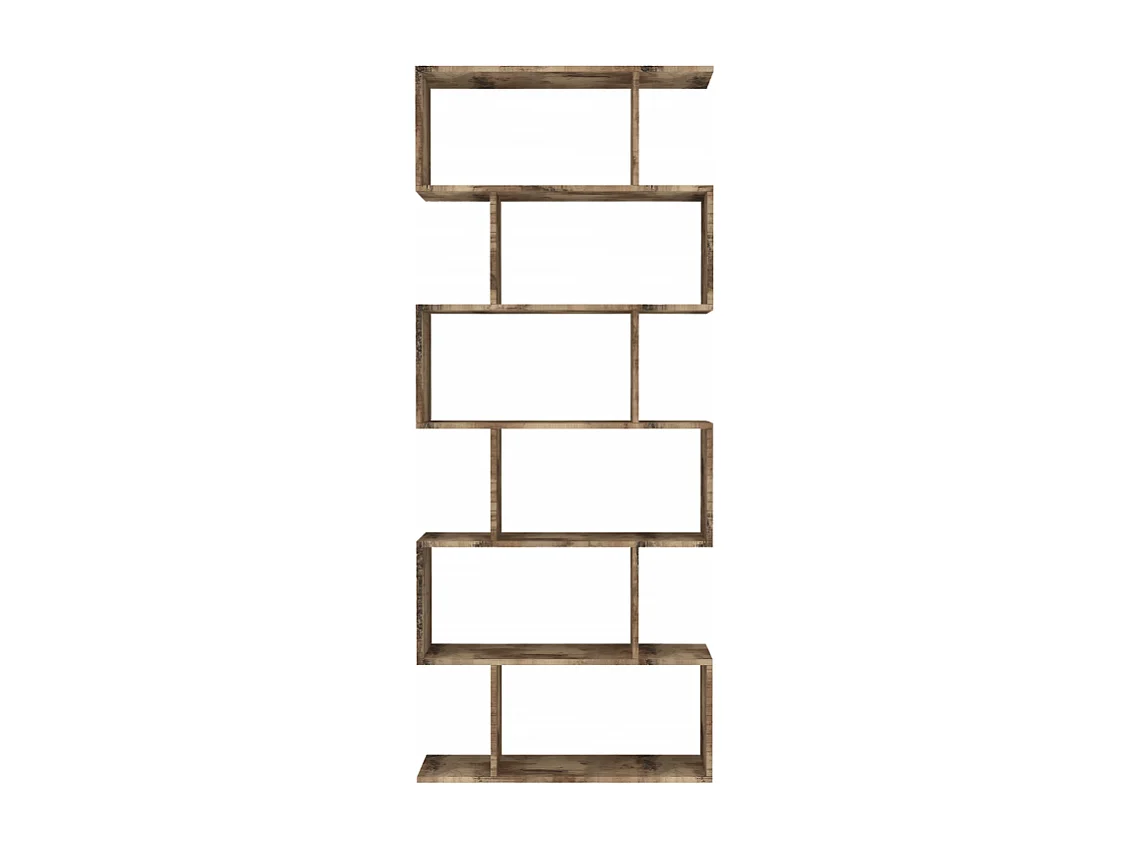 Libreria Calli – 84x192x24 – Acero Pereira