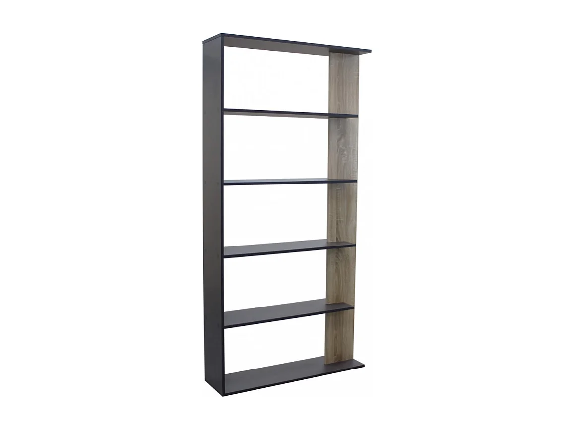 LIBRERIA ALISHA GRIGIA E NATURALE