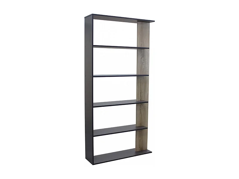 LIBRERIA ALISHA GRIGIA E NATURALE