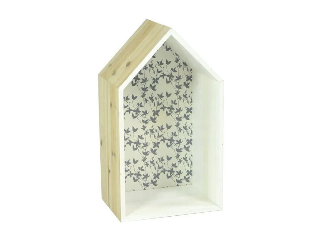 Mensola legno lucia casetta cm 20x35x15