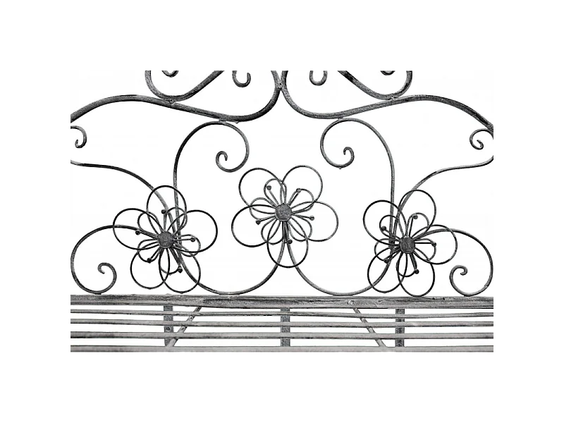 SCAFFALE FLORIANCE 4 PIANI BIANCO OSSIDATO