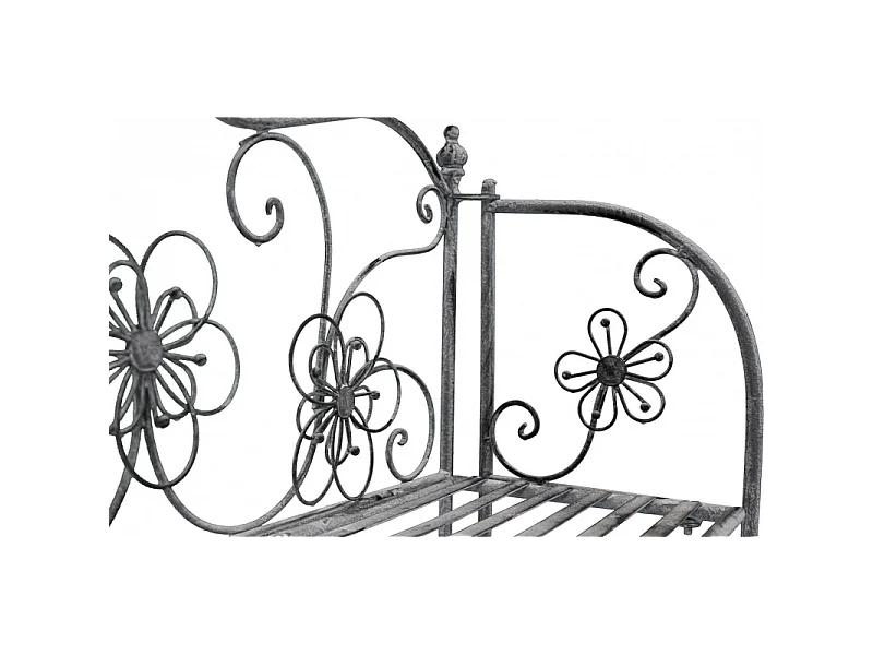 SCAFFALE FLORIANCE 4 PIANI BIANCO OSSIDATO