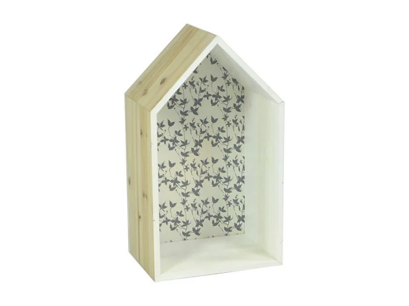 Mensola legno lucia casetta cm25x37x15