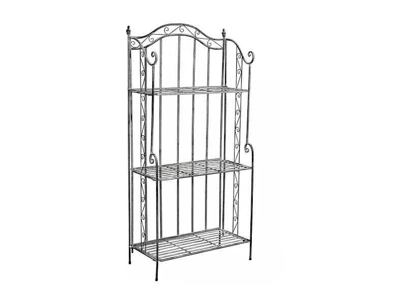 SCAFFALE SELENE BIANCO OSSIDATO