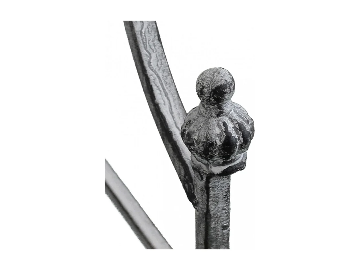 SCAFFALE ROSALIE 3 PIANI BIANCO OSSIDATO