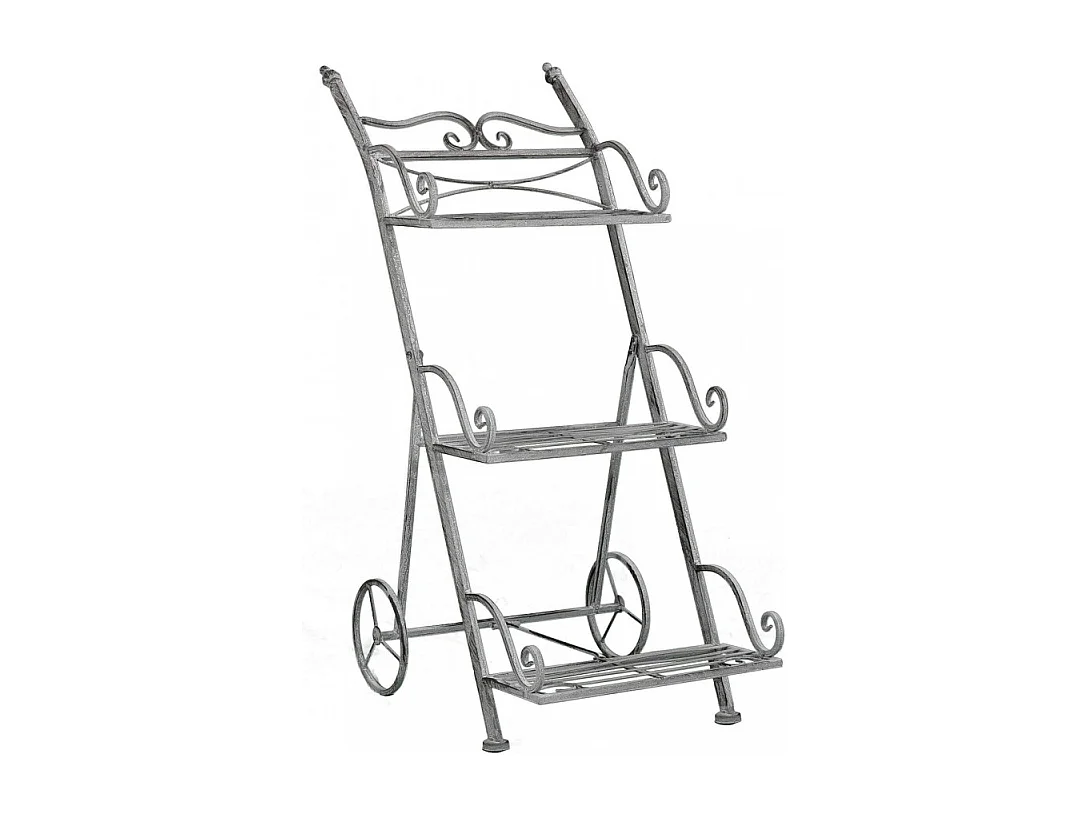 ÉTAGÈRE scaffale KIMBERLY BIANCO OSSIDATO