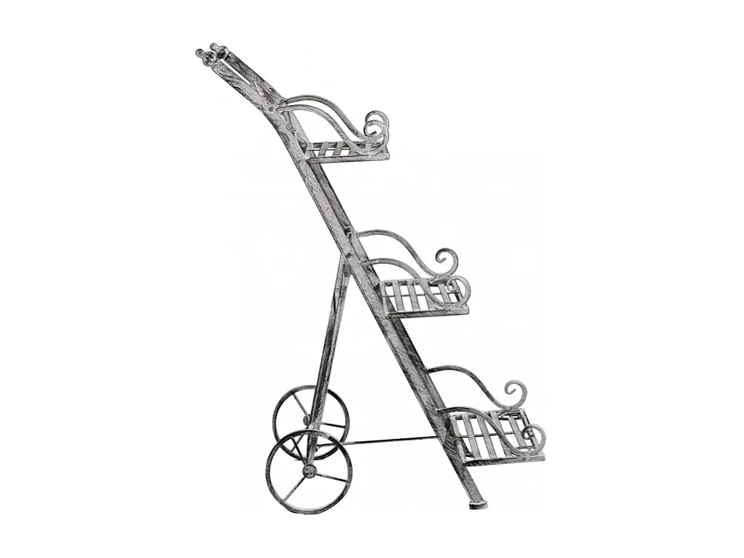 ÉTAGÈRE scaffale KIMBERLY BIANCO OSSIDATO