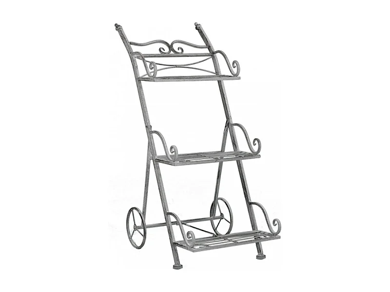 ÉTAGÈRE scaffale KIMBERLY BIANCO OSSIDATO