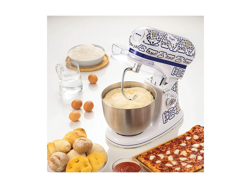 Impastatrice planetaria 2400W - 7 velocità - 5,5L - Acciaio inox