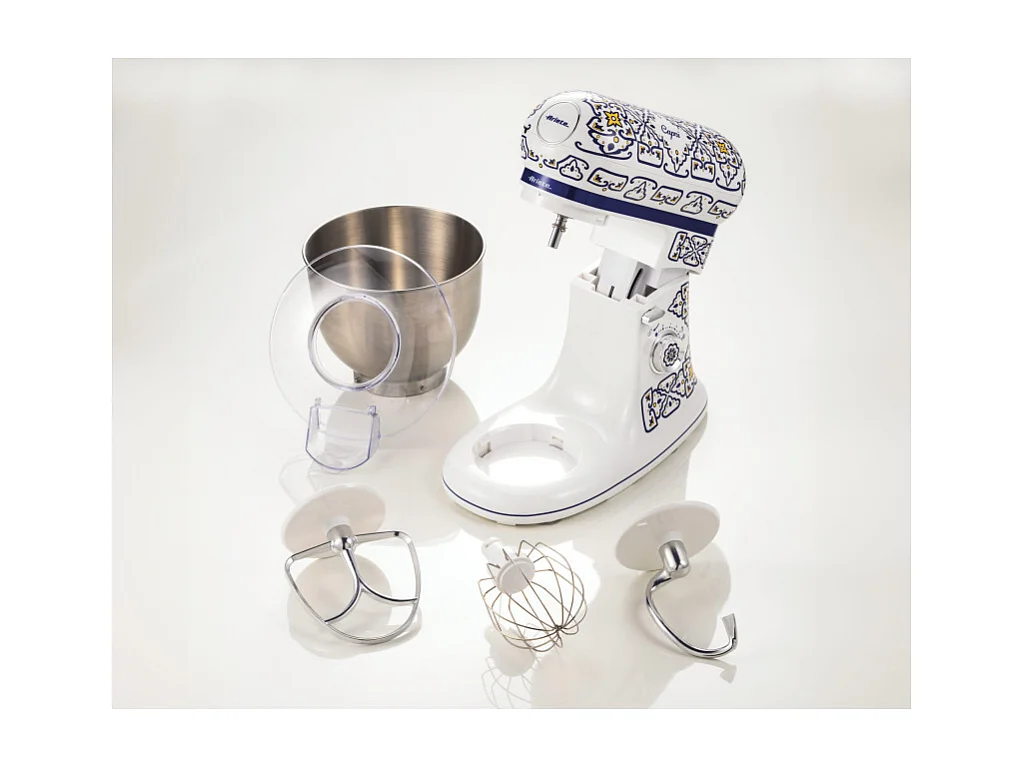 Impastatrice planetaria 2400W - 7 velocità - 5,5L - Acciaio inox