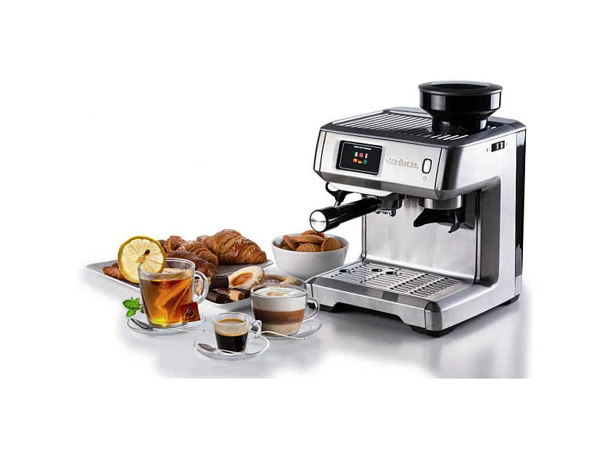 Macchina da Caffè con Display Digitale - 15 Bar - 1600W - Silver