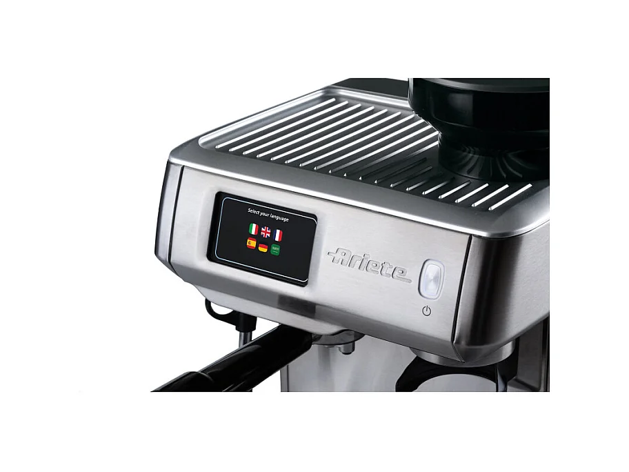 Macchina da Caffè con Display Digitale - 15 Bar - 1600W - Silver