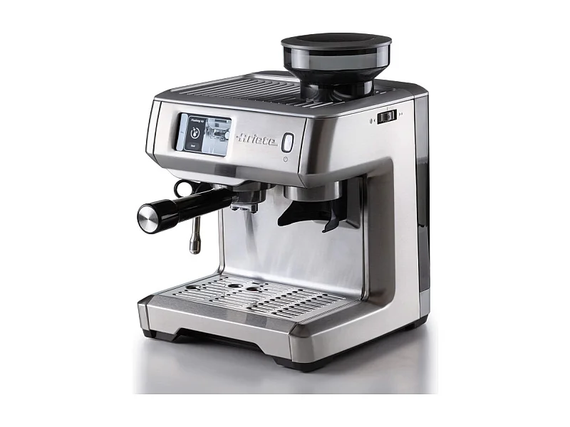 Machine à café Ariete 1312 avec écran numérique et moulin à café intégré Gris