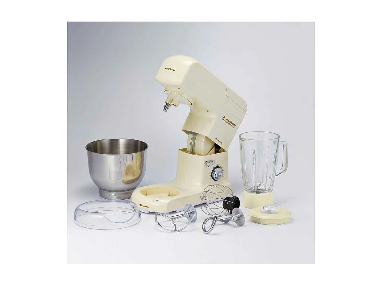 Impastatrice planetaria con frullatore - 10 velocità - Beige